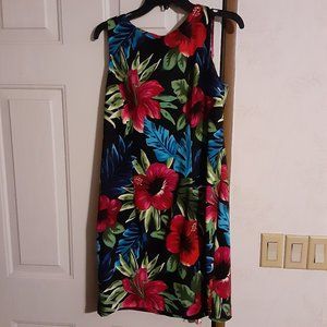 AGB Dress Women's Floral Polyester Dress Size 14